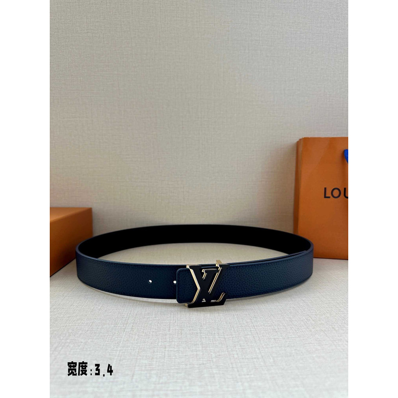 l**is V*t*n optic navy blue reversible belt