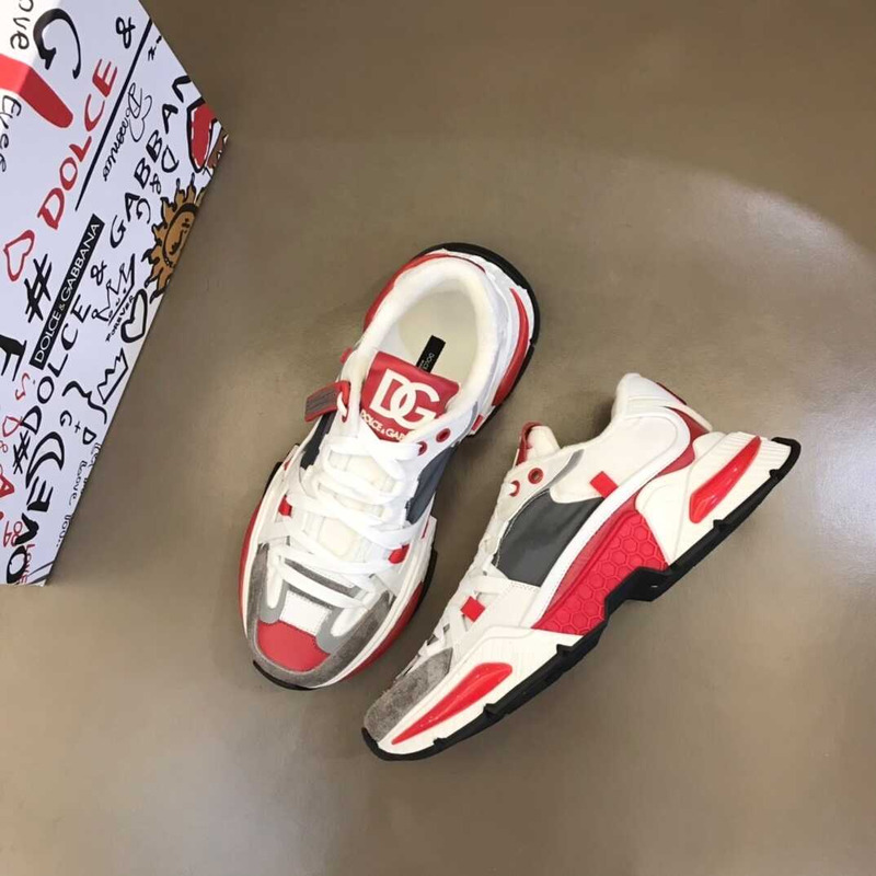 Dolce & Gabbana Airmaster Sneakers White&Grey