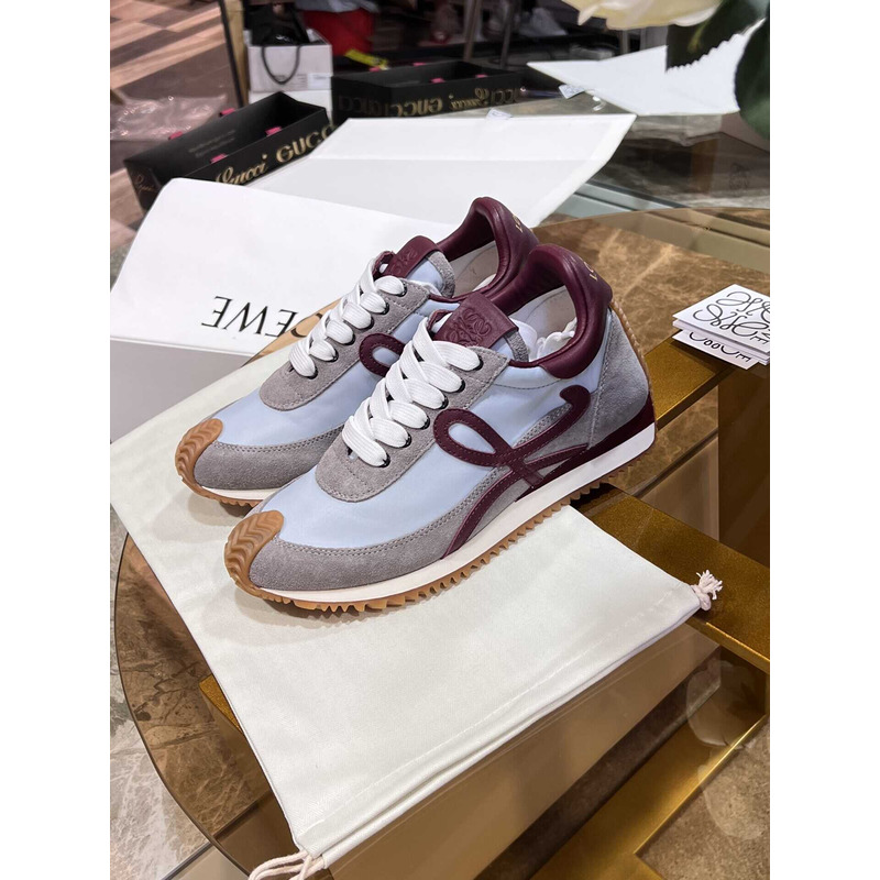 Loewe Flow Runner Logo Sneakers Blue&Grey