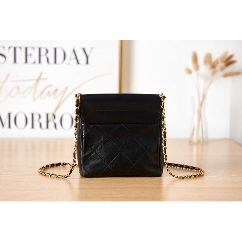 Ch*el large coco purse tote bag black