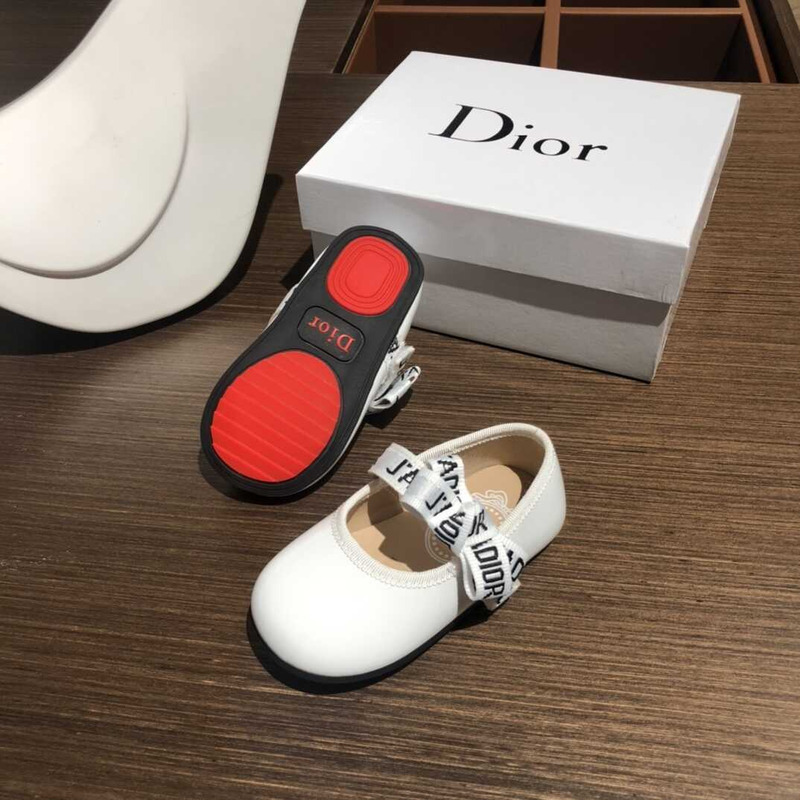 D*or kids miss b ballet flat white