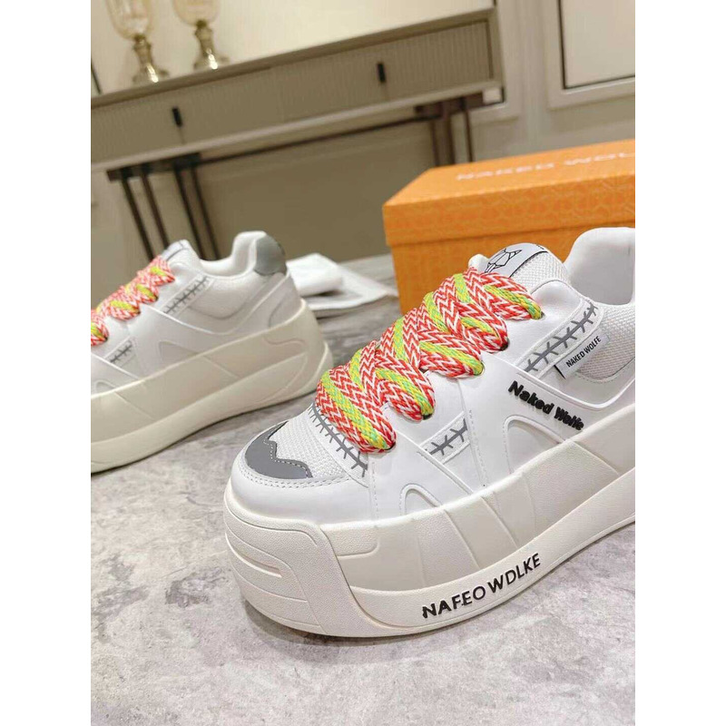 Naked Wolfe City Sneakes Baby White