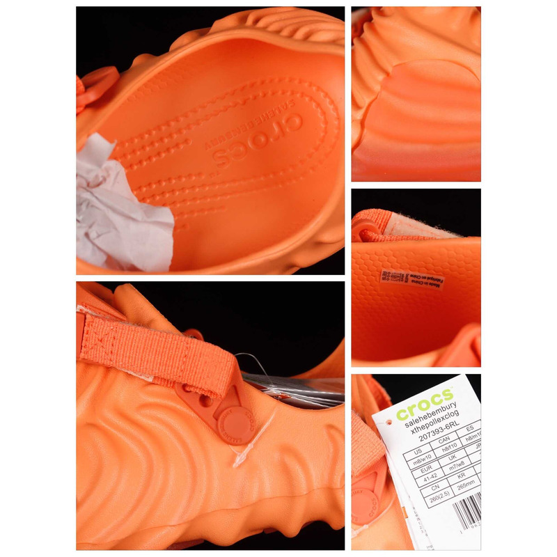 salehe bembury x Cr*0*s pollex clog orange