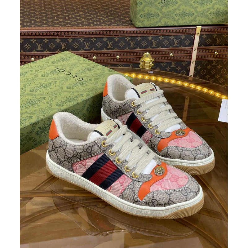G*u*i screener sneakers pink
