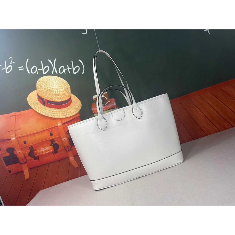 G*u*i ophidia  medium tote bag white