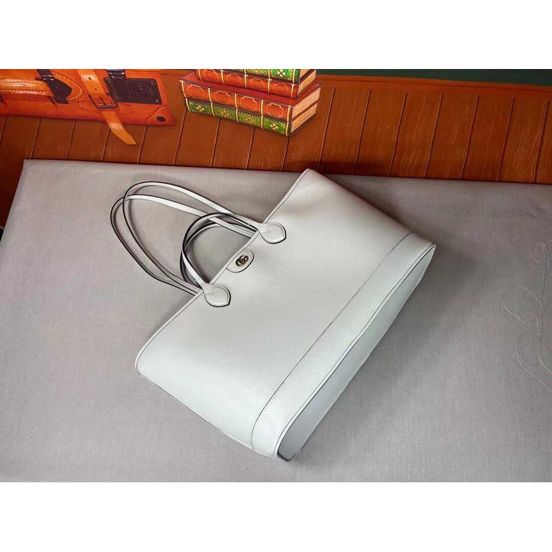 G*u*i ophidia  medium tote bag white