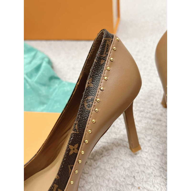 l**is V*t*n | casual style leather elegant style logo brown