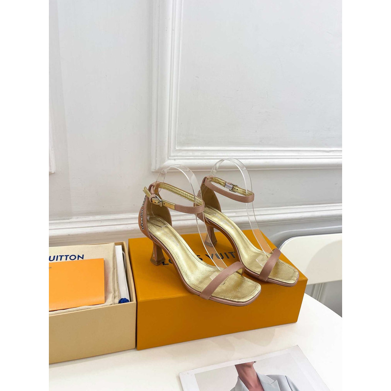 l**is V*t*n heeled sandals nude