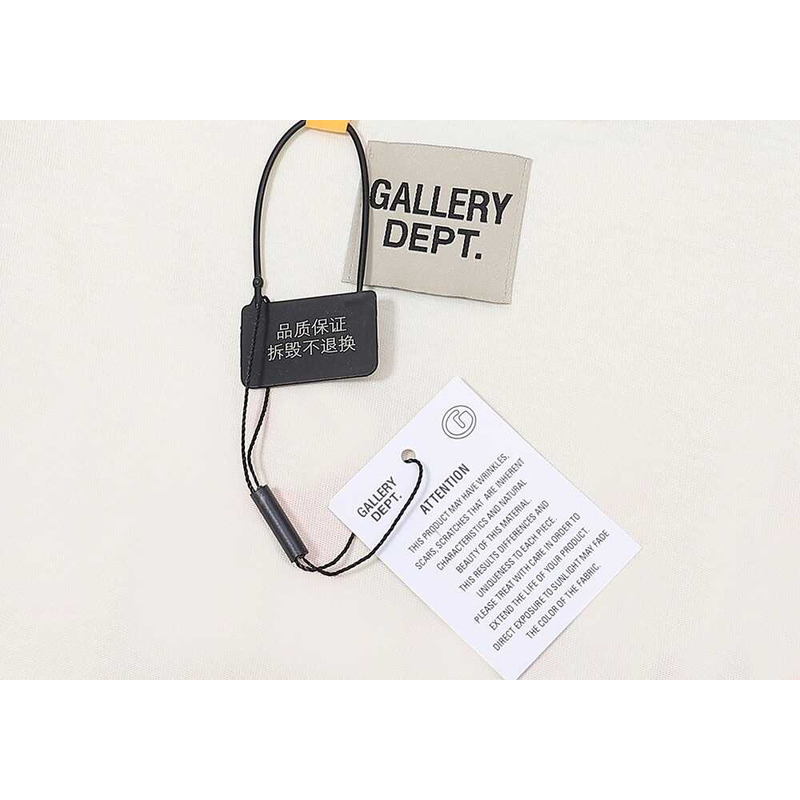 Gallery Dept. Cotton Logo T-Shirt White