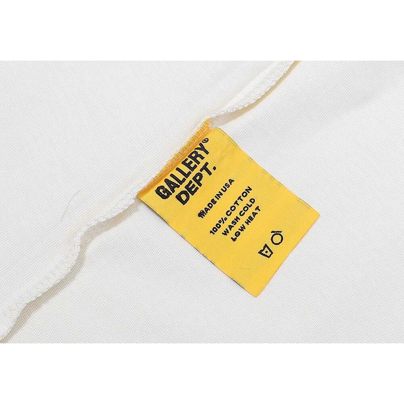 Gallery Dept. Cotton Logo T-Shirt White