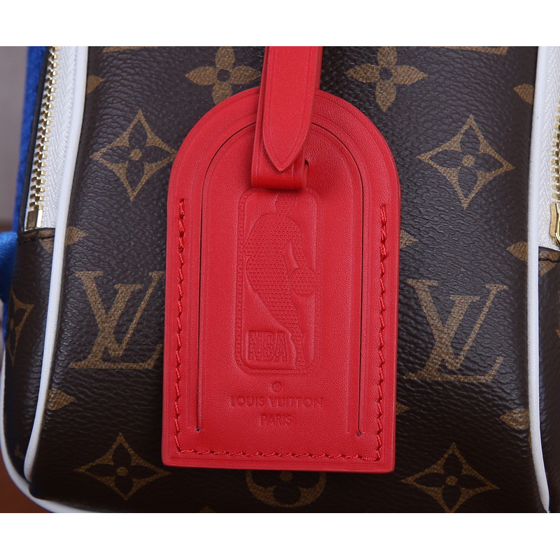 l**is V*t*n ebene monogram coated canvas nba new backpack gold hardware