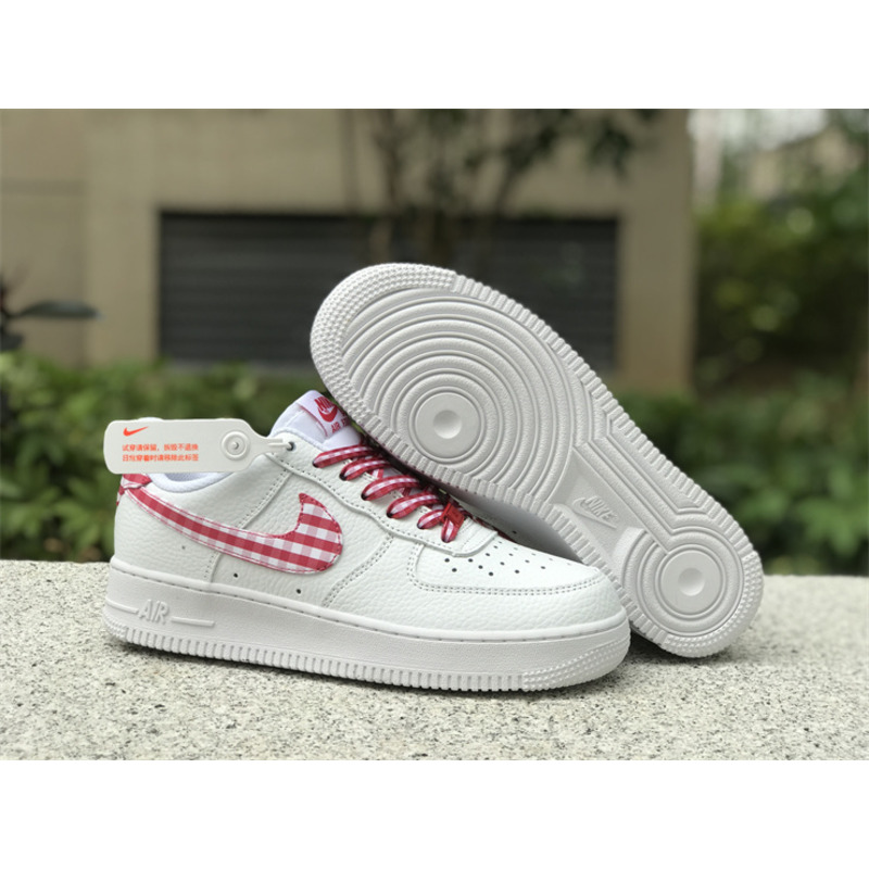 Nike Air Force 1 Low Red Gingham