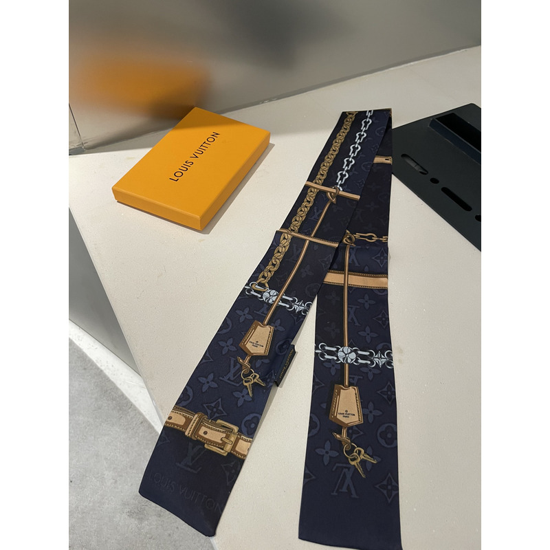 l**is V*t*n denimgram confidential long scarf scarf