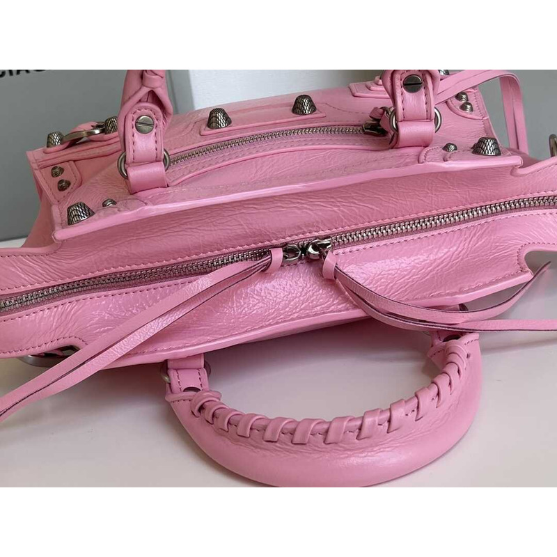 Ba*len*cia*ga Ba*len*cia*ga neo cagole small tote pink
