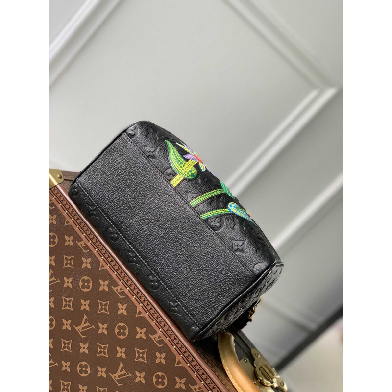 l**is V*t*n x yayoi kusama monogram speedy black