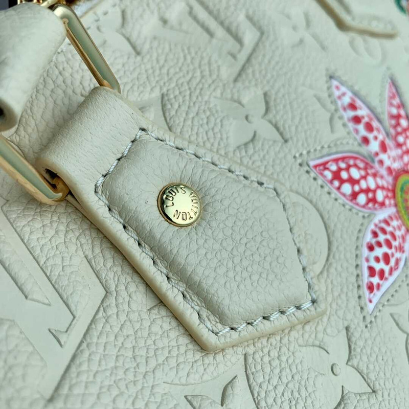 l**is V*t*n x yayoi kusama monogram speedy white