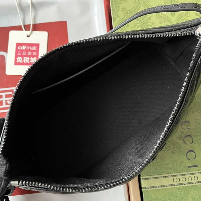 G*u*i  gg marmont s leather shoulder bag black