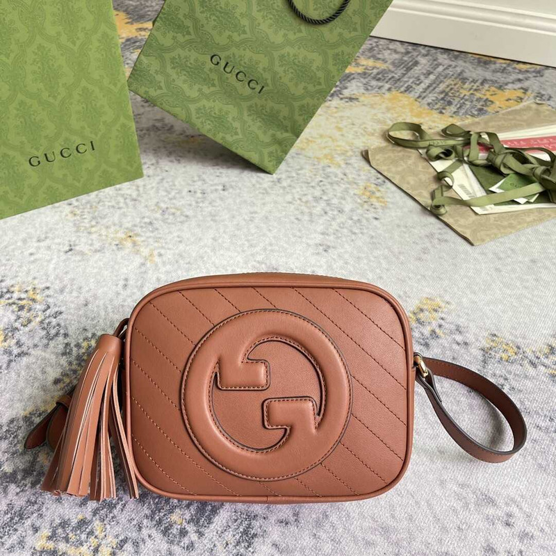 G*u*i blondie small shoulder bag caramel
