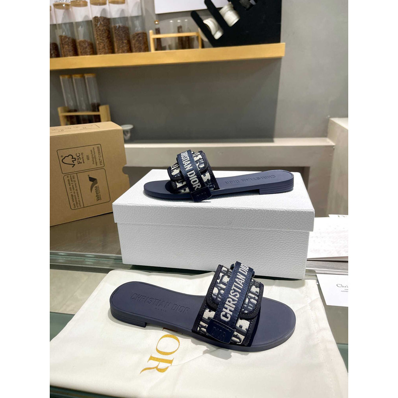 D*or evolution slides fabric with blue oblique