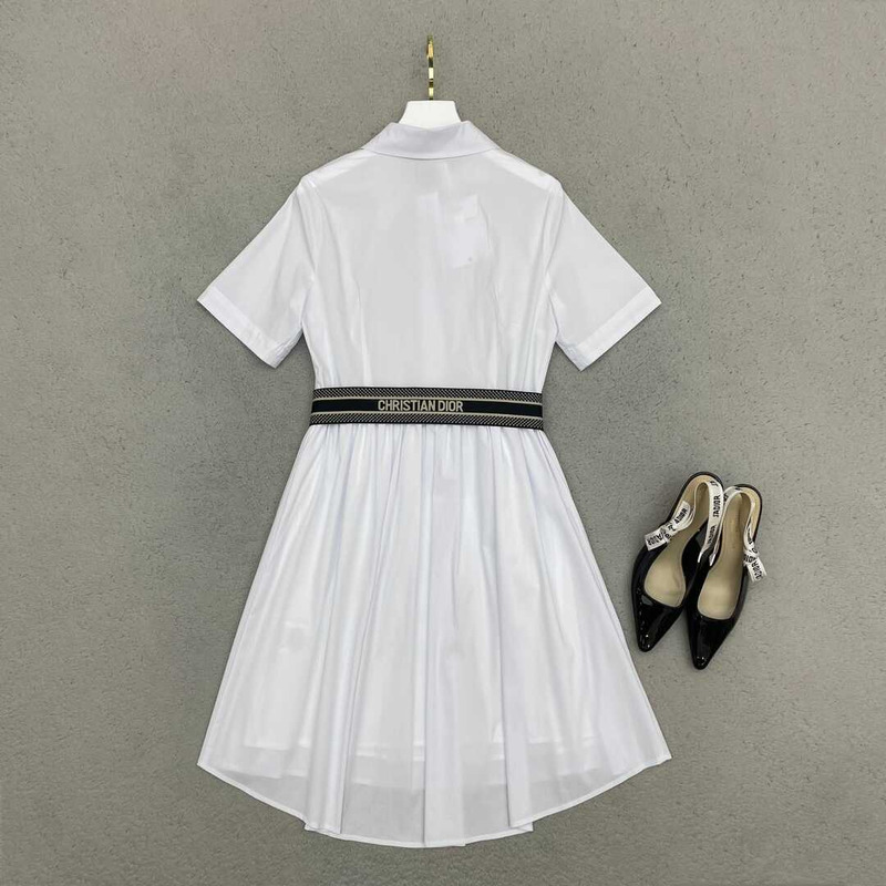 D*or french dress white