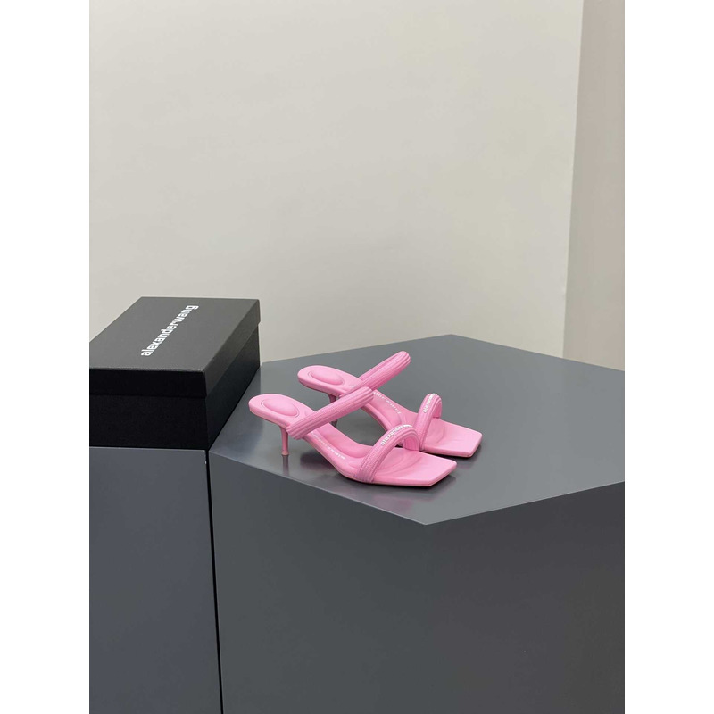 Alexander Wang Tubular Julie Mules 105 Pink