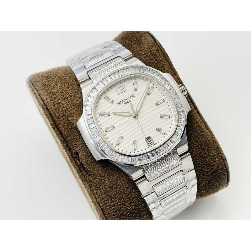 Patek Philippe Nautilus Watch Silver