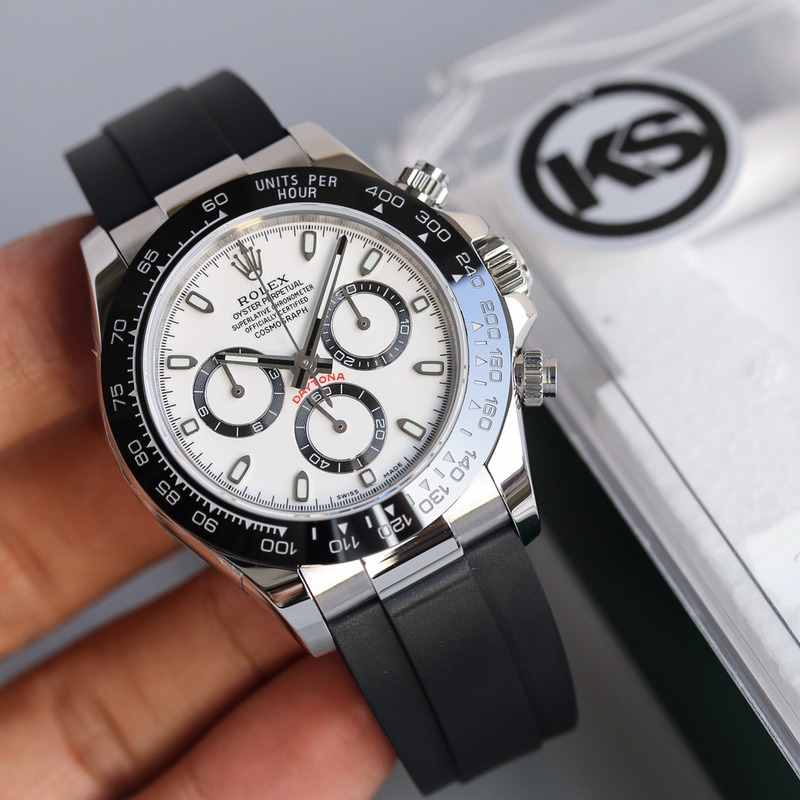 rolex cosmograph daytona 40mm white 116519ln S*perclone