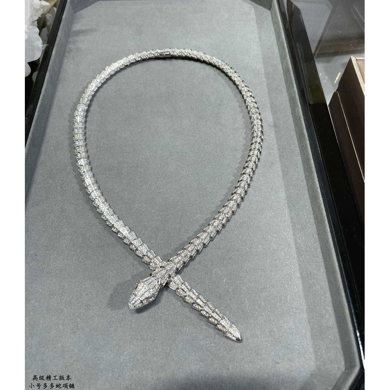 b*l*ai serpenti Di*m*nd necklace