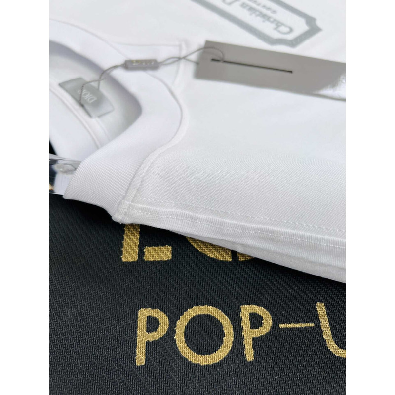 D*or logo cotton t-shirt white