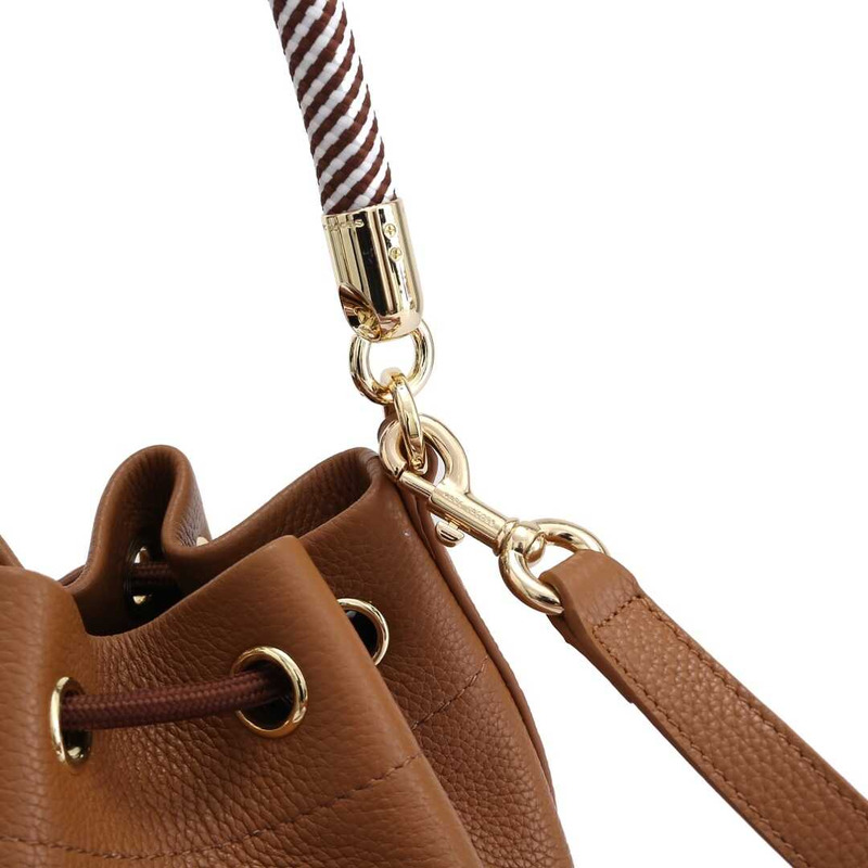 Marc Jacobs The Leather Bucket Bag Light Brown