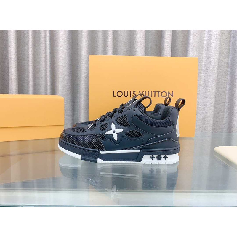 l**is V*t*n lv skate sneaker black