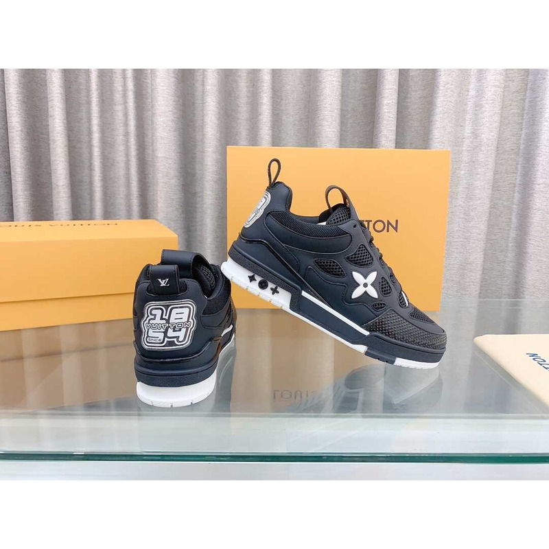 l**is V*t*n lv skate sneaker black