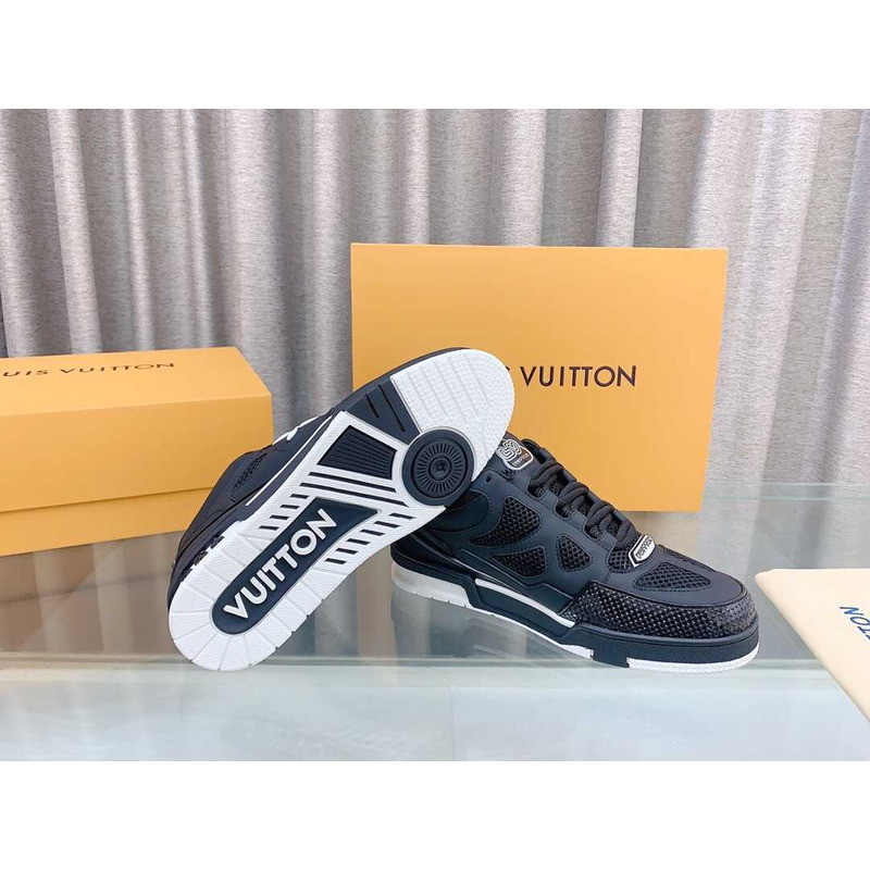 l**is V*t*n lv skate sneaker black