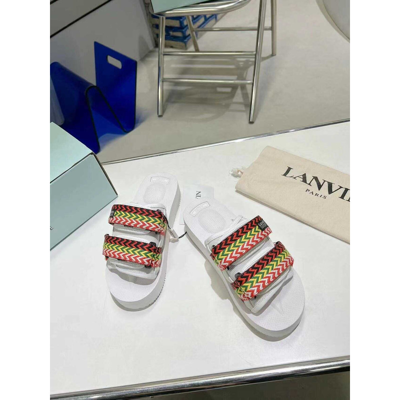 Lanvin x Suicoke Sandals White