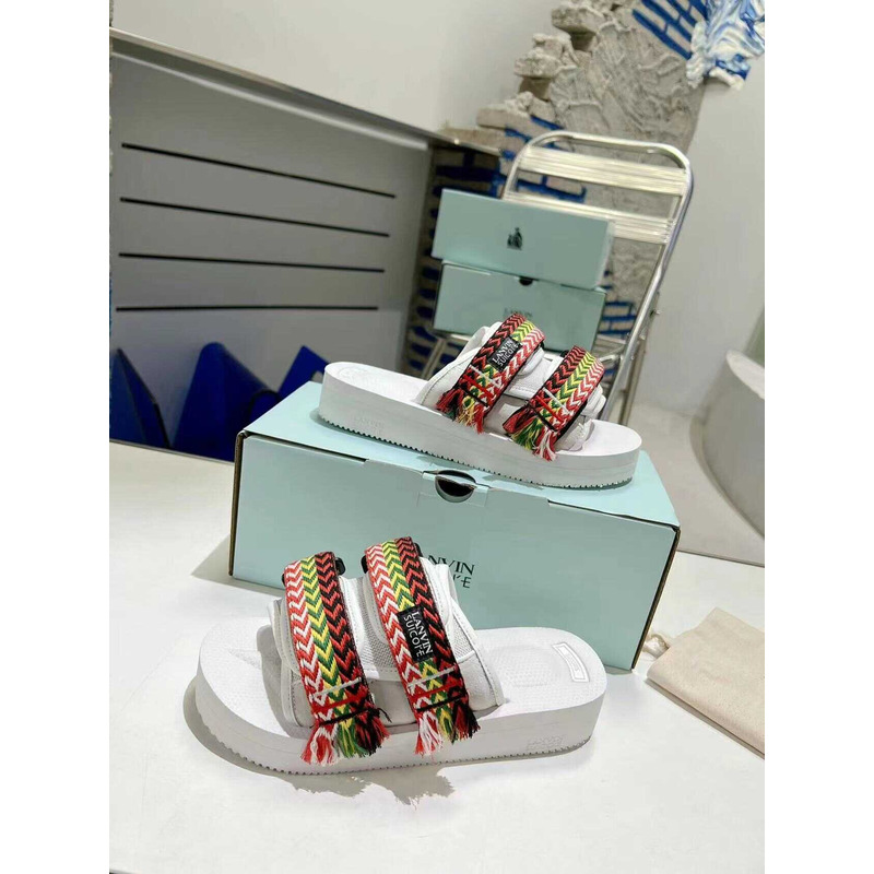 Lanvin x Suicoke Sandals White