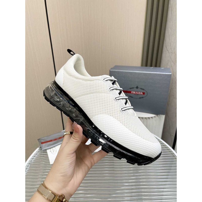 Pra*a collison cross low sneakers white