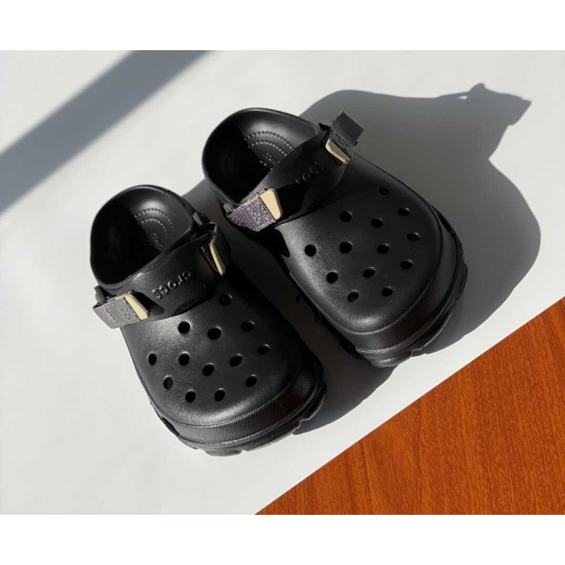 Cr*0*s classic all terrain sandals black