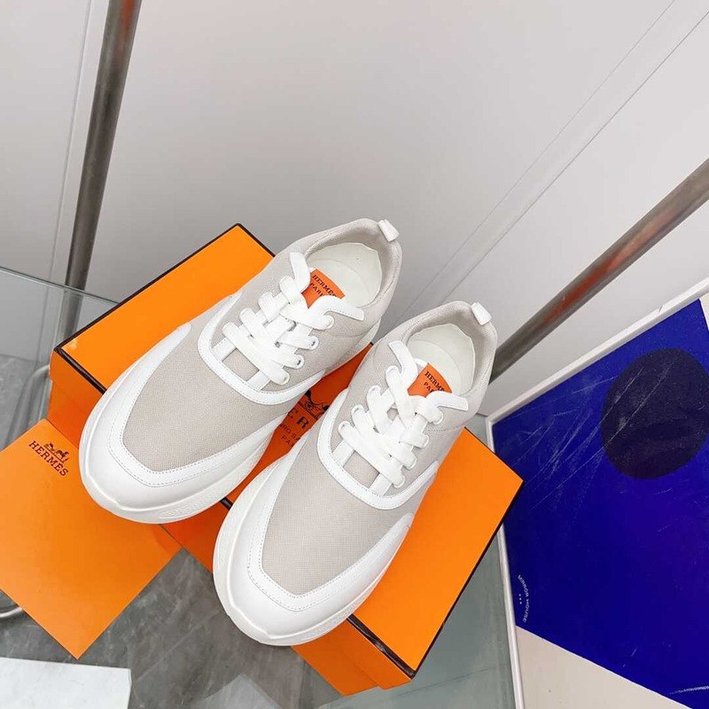 H**mes 2023 giga new sneakers gray