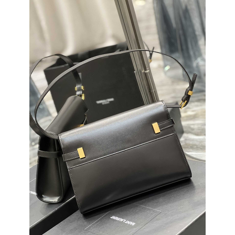 Saint Laurent Manhattan Shoulder Bag Black