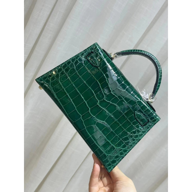 H**mes kylie bag green