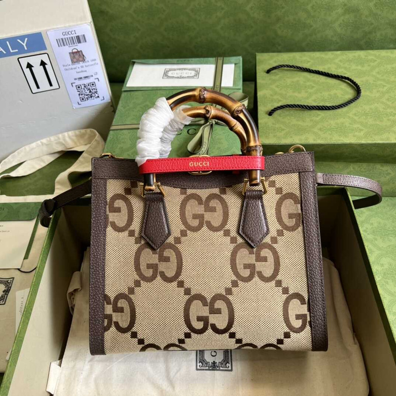G*u*i diana jumbbo gg small tote bag