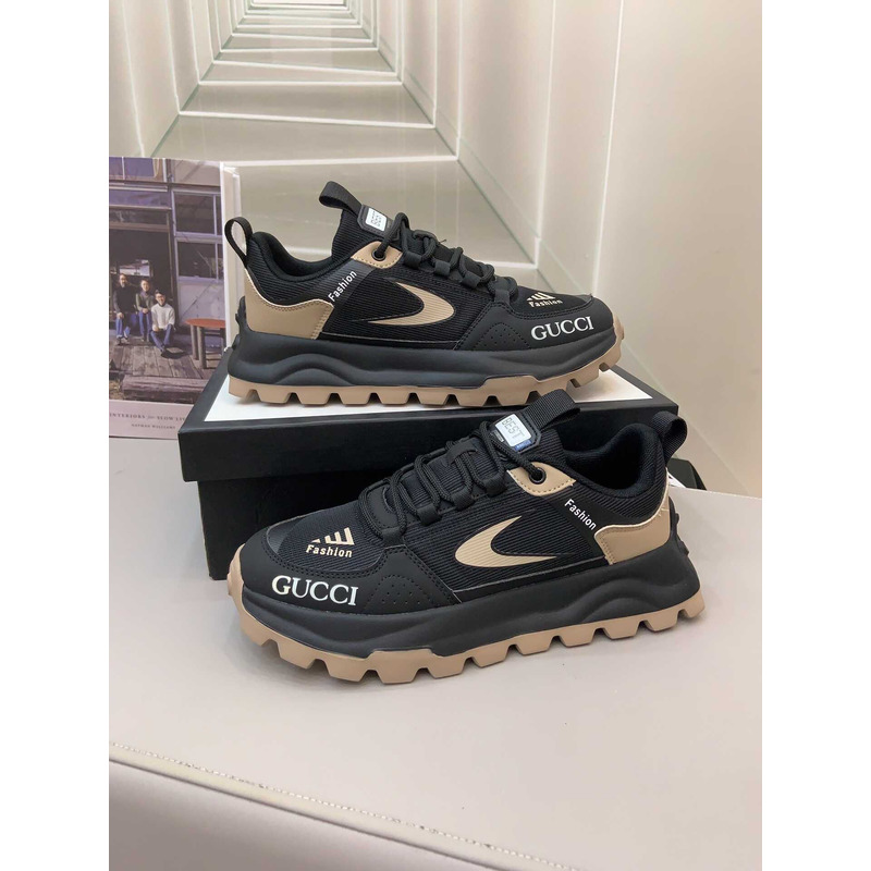 G*u*i sneaker black and brown