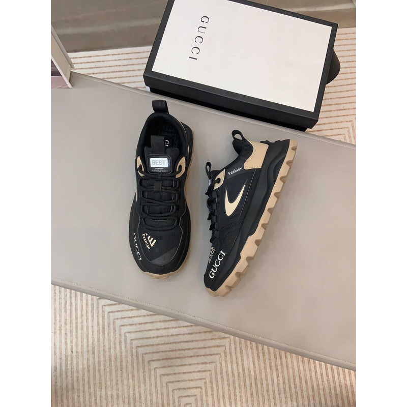 G*u*i sneaker black and brown