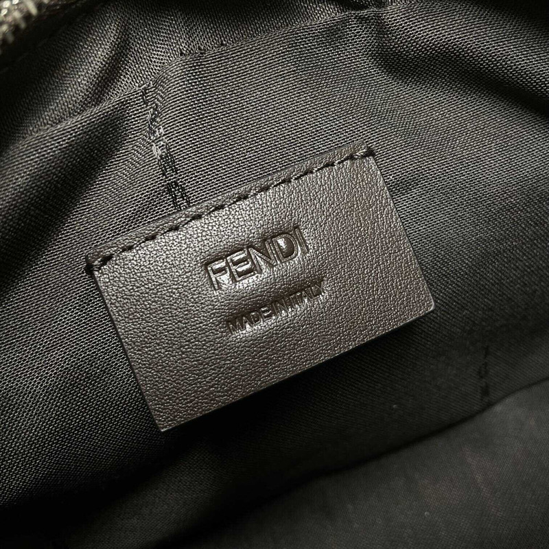 F**di  messenger bag men brown and yellow