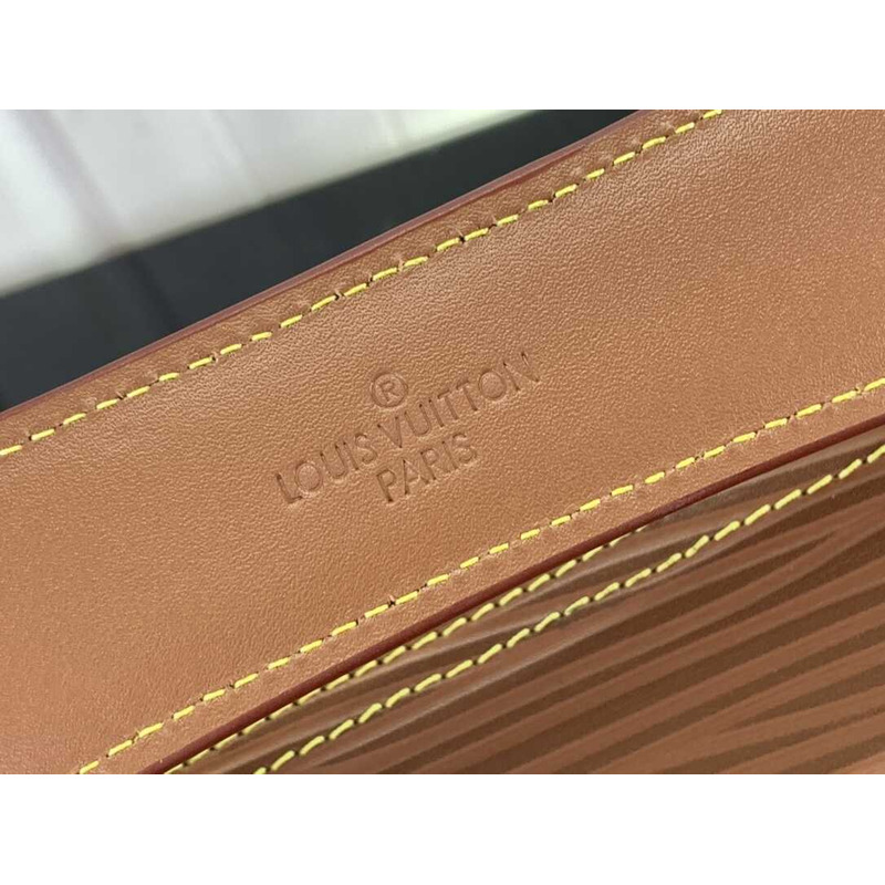 l**is V*t*n soft polochon calf leather mm cognac