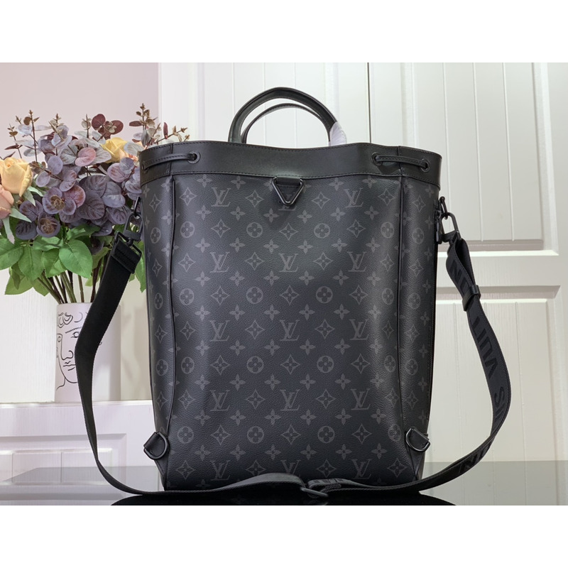 l**is V*t*n explorer backpack monogram eclipse black/gray