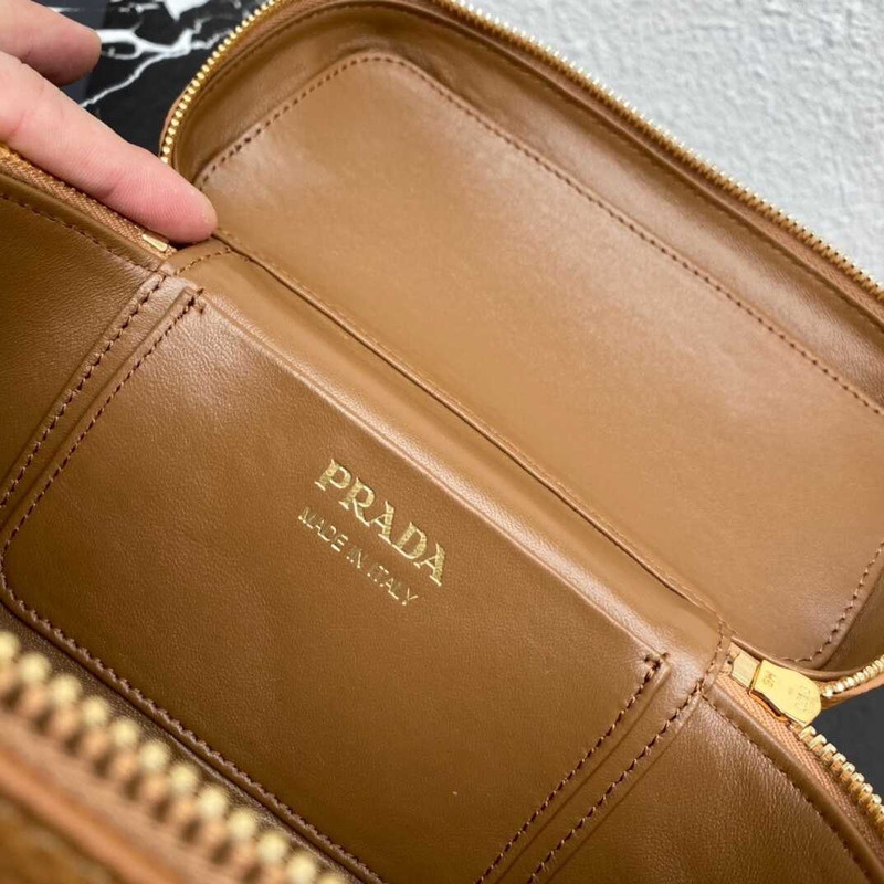 Pra*a re-edition 2005 shoulder bag nylon mint brown