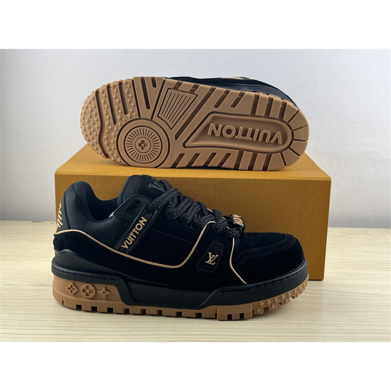 l**is V*t*n trainer maxi sneaker black