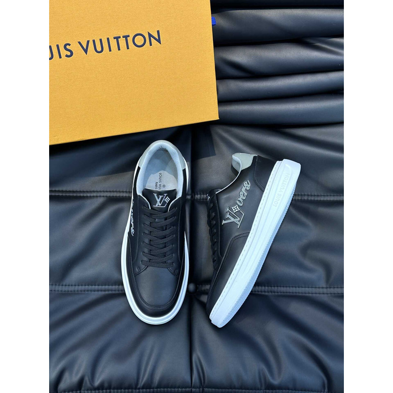 l**is V*t*n trainer sneaker with logo black