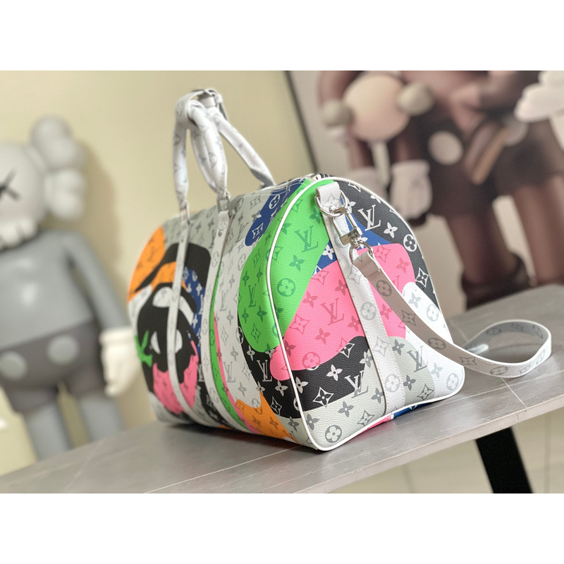 l**is V*t*n keepall bandouliere 45 travel bag multicolor